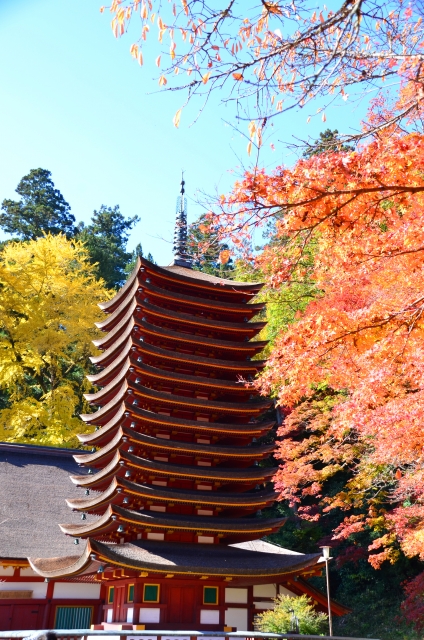 談山神社の塔